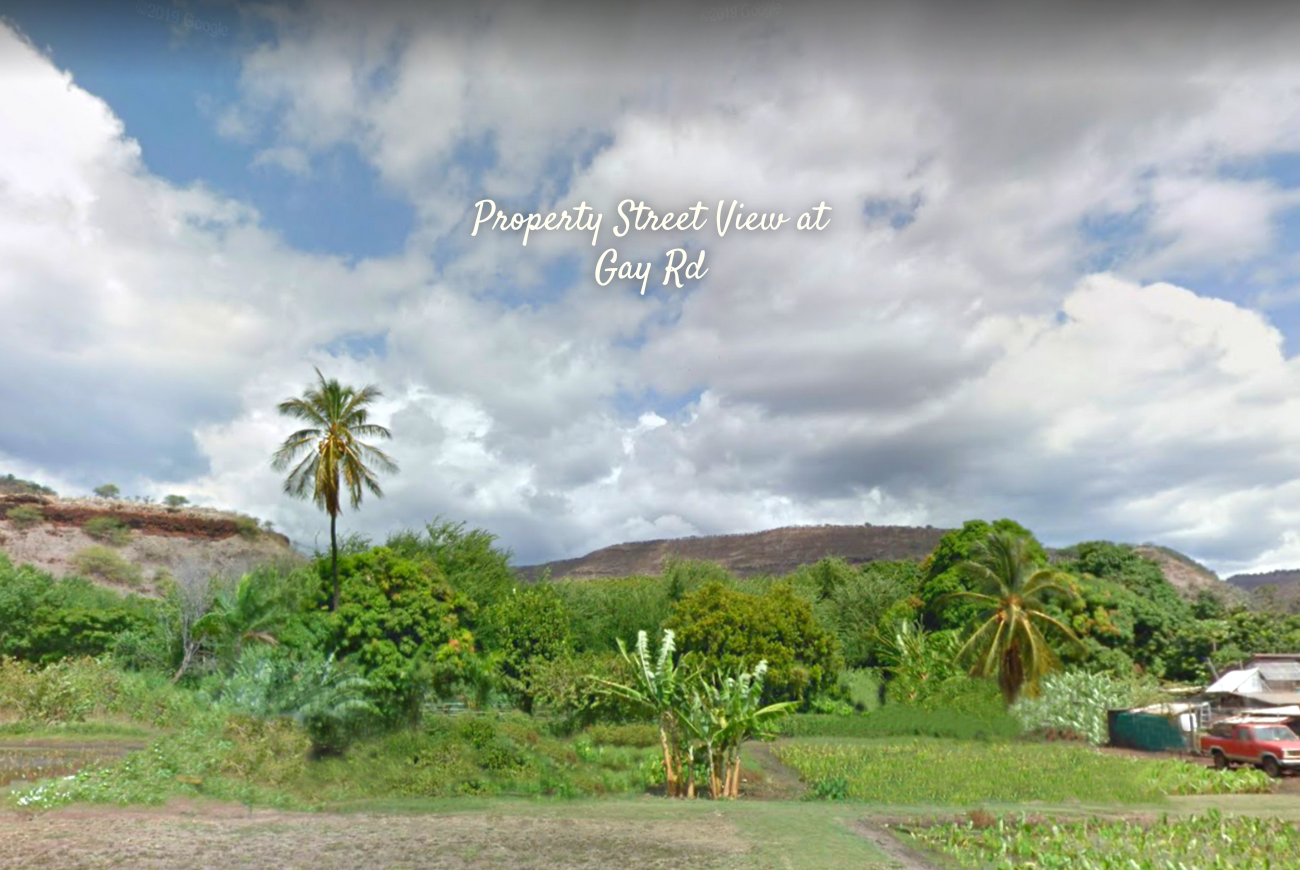 155,000 RARELY AVAILABLE lot in Waimea Valley, Kauai, Hawaii
