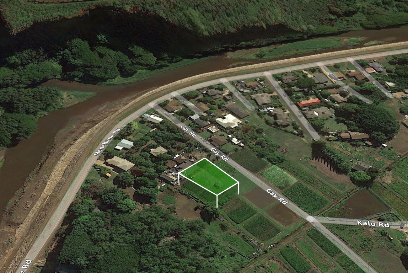 155,000 RARELY AVAILABLE lot in Waimea Valley, Kauai, Hawaii